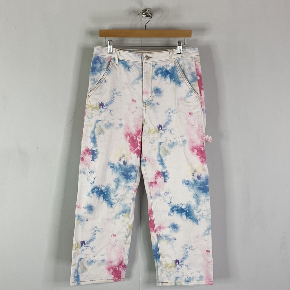 Wild Fable Highest Rise Utility Tie Dye Jeans